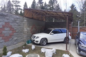 Навес авто